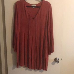 Mini Long Sleeve Dress